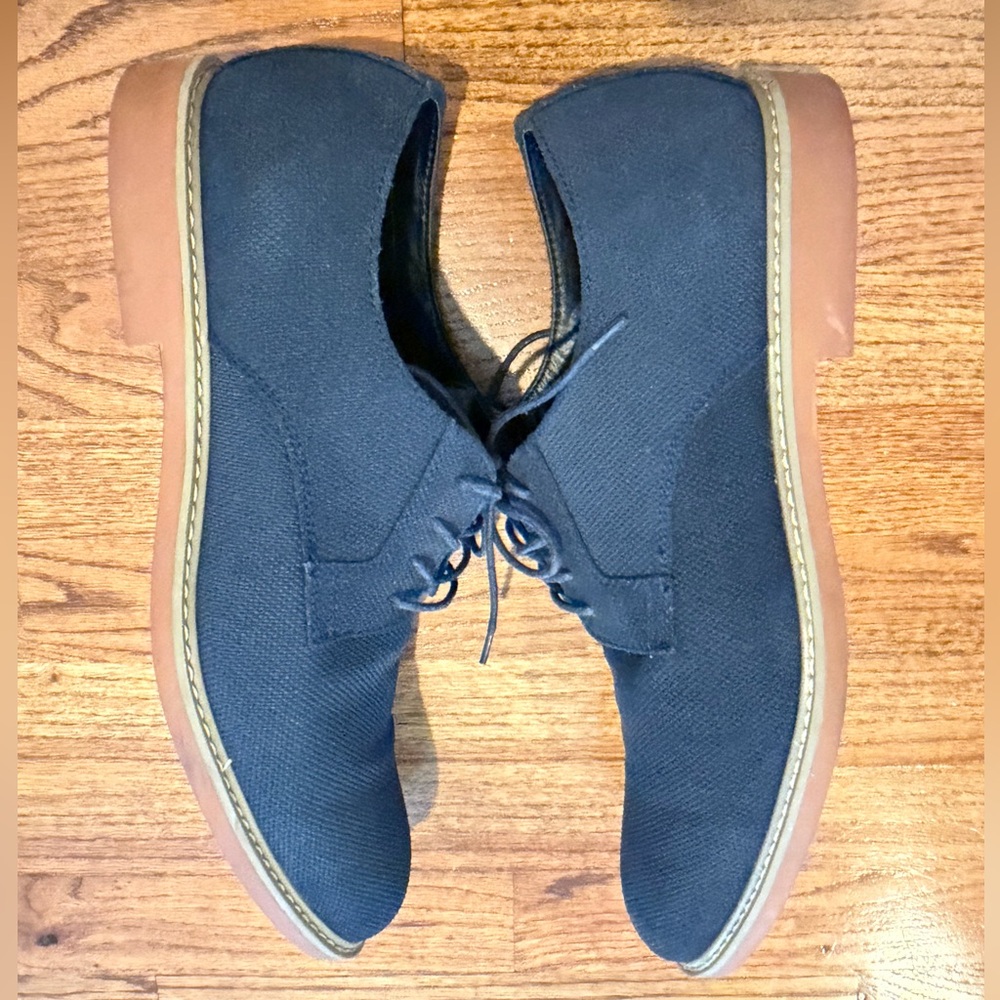 Men's Public Opinion Navy Lace-Up Shoes